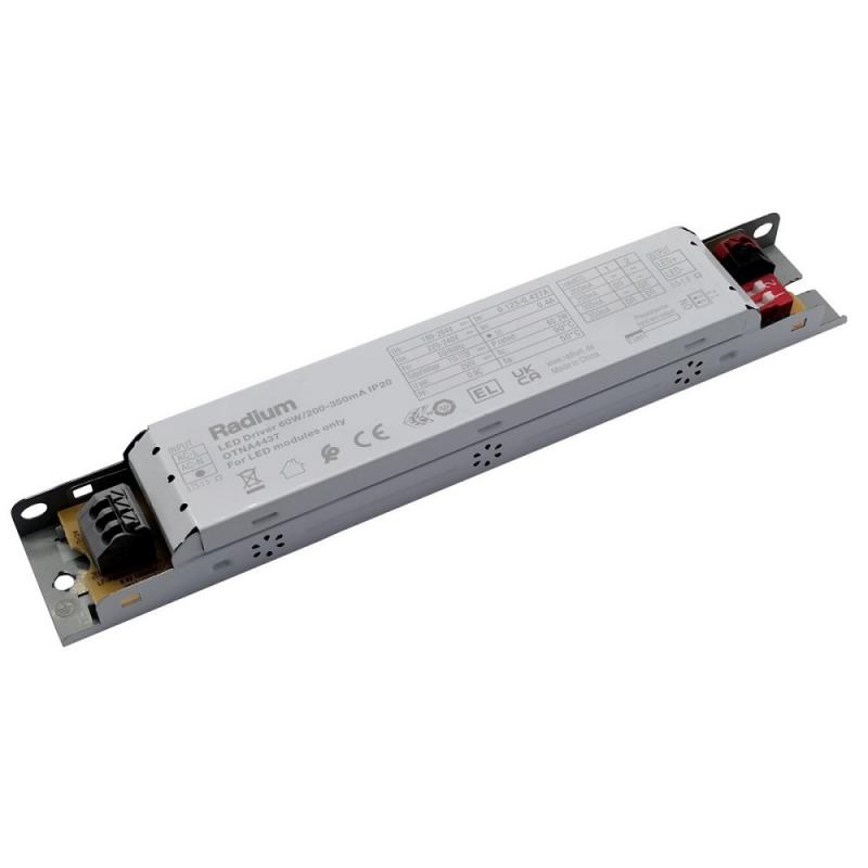 Radium LED-Treiber 60W 200–350mA IP20 Konstantstrom, nicht dimmbar – OTNA4437