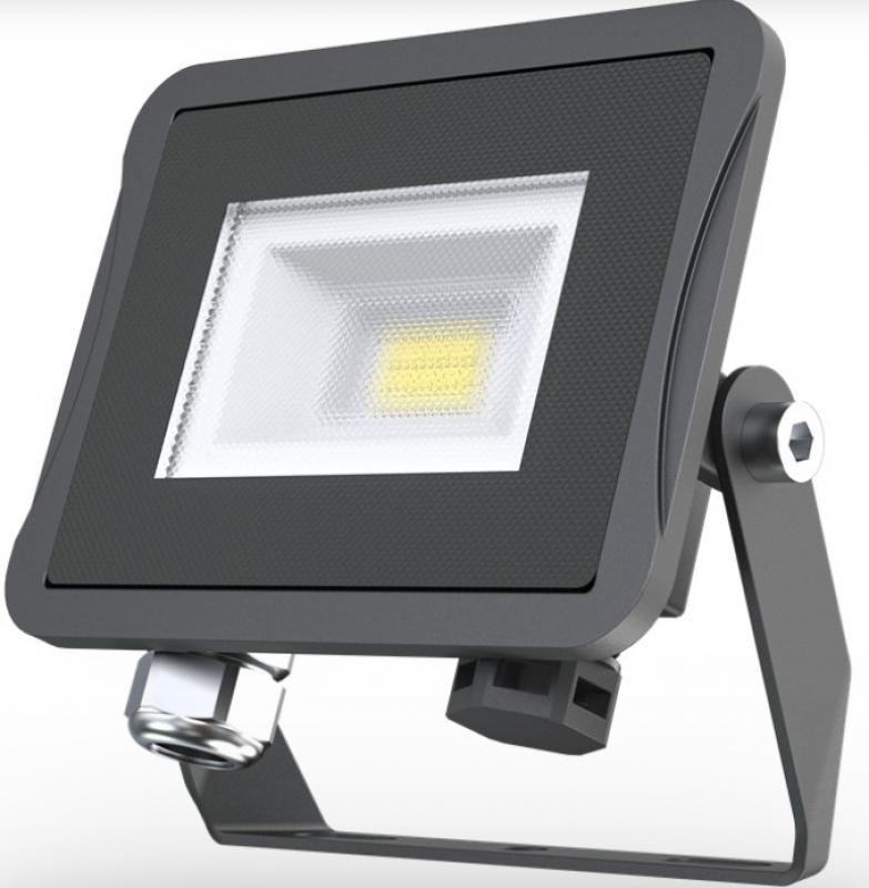 Radium LED Floodlight Star 7,4W 930 lm 3000K warmweiß IP65 100° IK06 schwarz