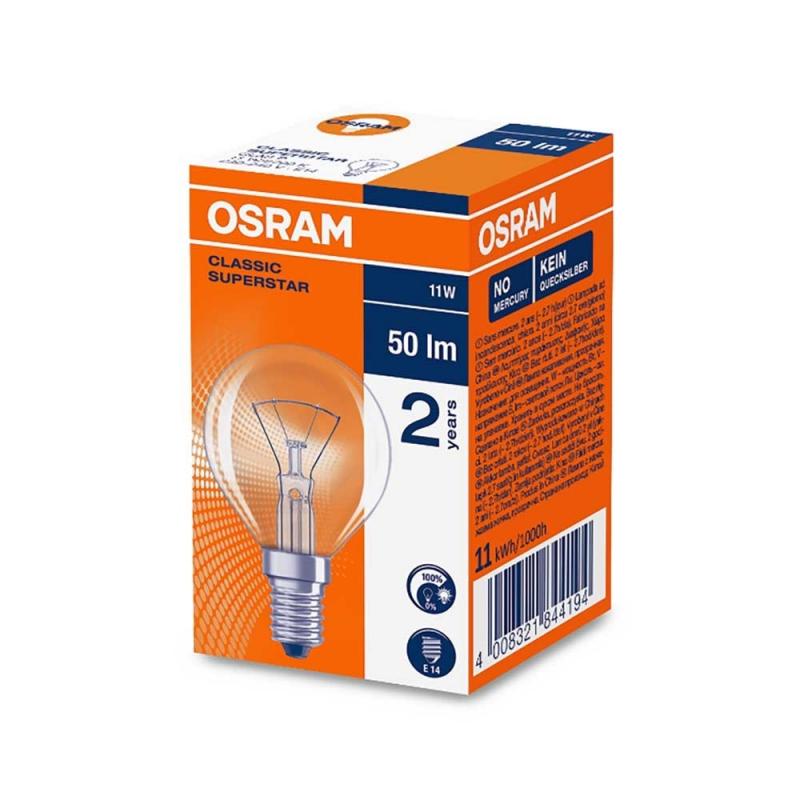 OSRAM E14 Lampe Tropfenform dimmbar 11W 2700K warmweißes Licht Filament - Kein LED