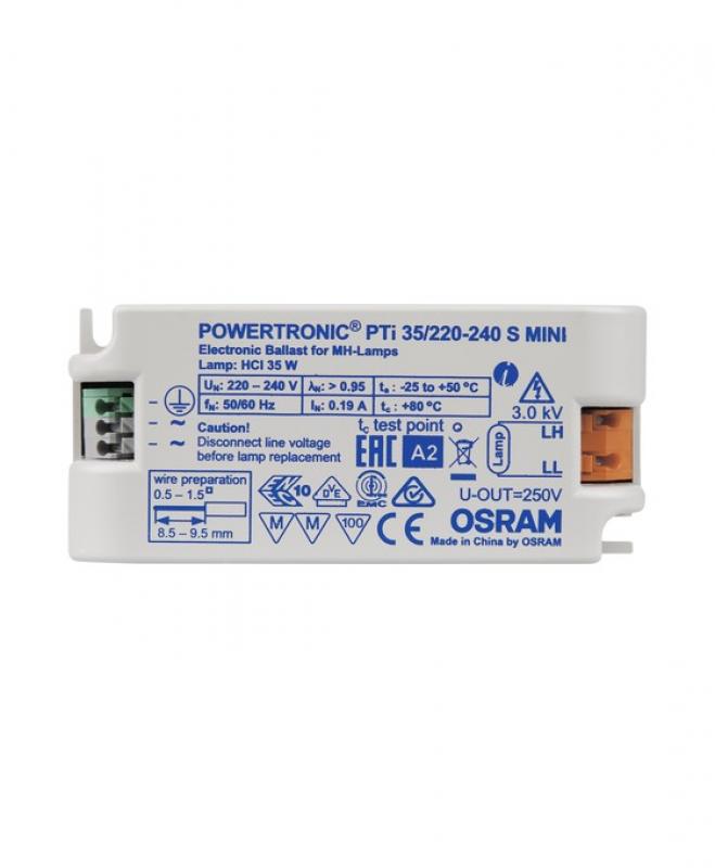 OSRAM POWERTRONIC PTi 35/220…240 S MINI elektronisches Vorschaltgerät A2 EEI IP20