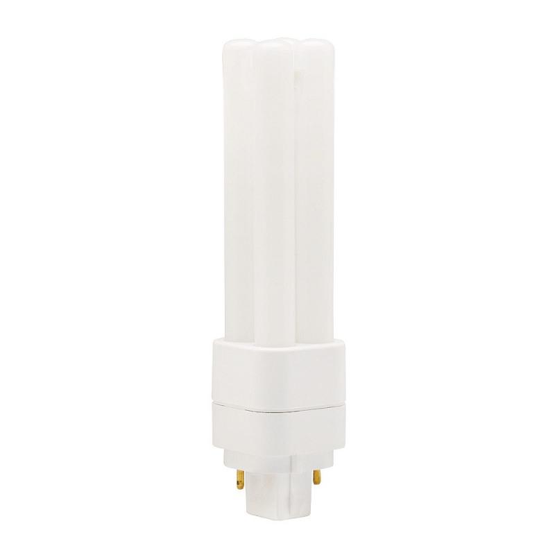 Radium LED Essence Duo RL-DUO18 830/G24D/G24Q EM LED-Kompaktlampe G24d/G24q 7W 3000K Warmweiß KVG oder 230-V