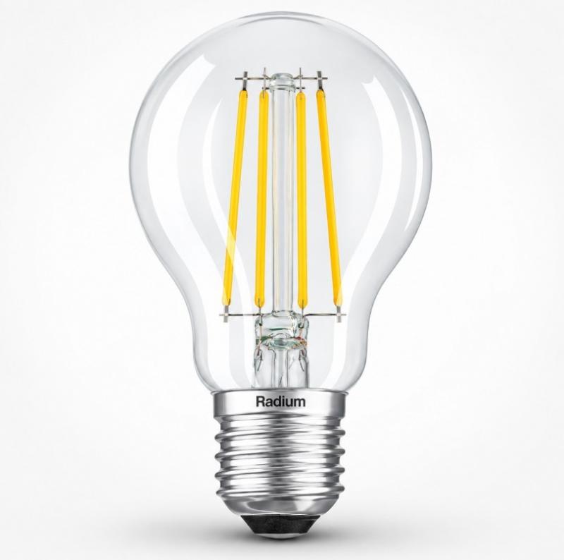 Radium LED Essence Klassik A Filament 7,8W wie 75W 1055lm 2700K E27 Warmweiß 330° klar