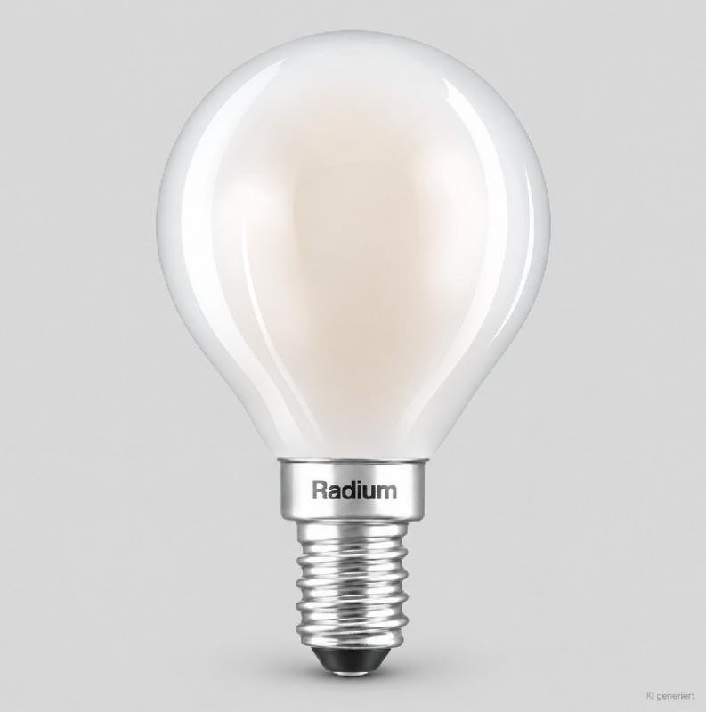 Radium LED Essence Tropfenform 4,2W wie 40W, 470lm, 2700K warmweiß, E14, matt, 330°, nicht dimmbar, Art.-Nr. 44120814