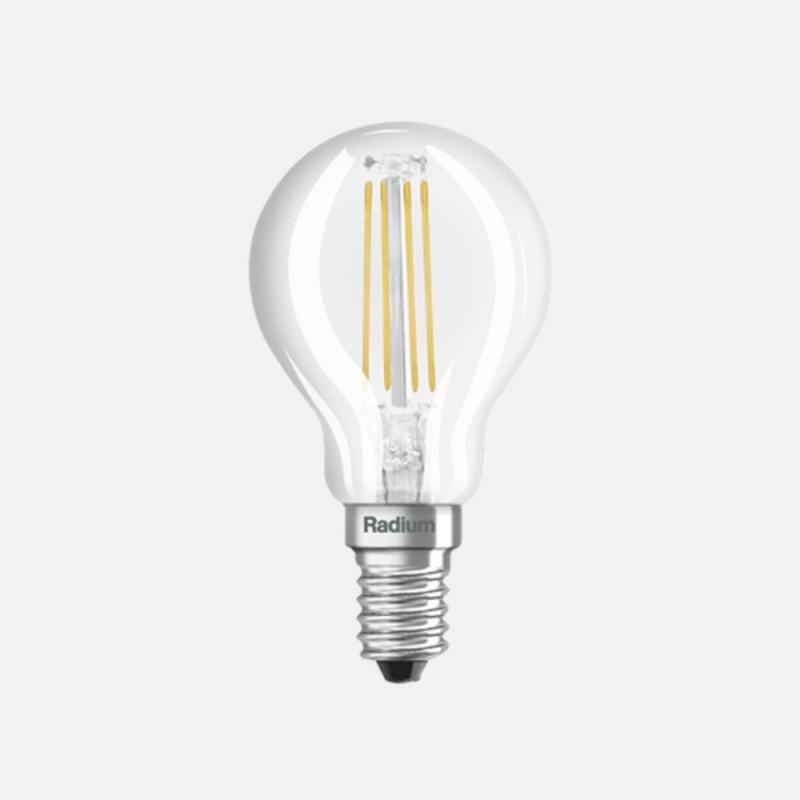 Radium LED Essence Tropfenform Filament 4,2W wie 40W 470lm 2700K E14 Warmweiß 330° klar