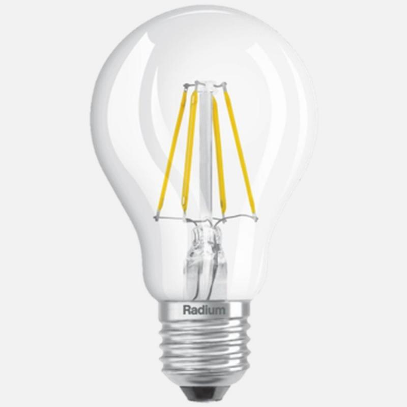 Radium LED Essence Klassik A Filament 4,2W wie 40W 470lm 2700K E27 Warmweiß 330° klar