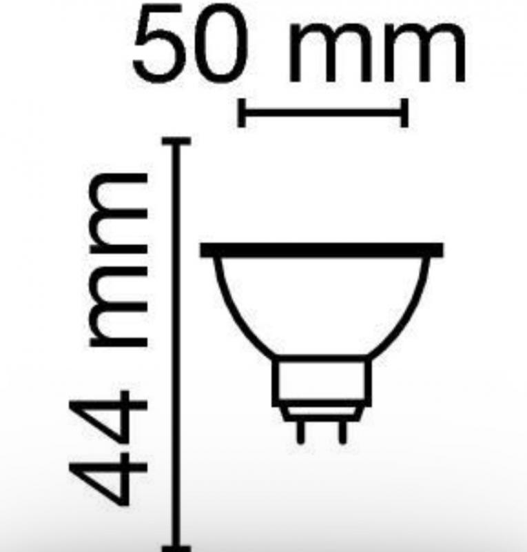 Radium LED Essence NV-RetroFit MR16 5,5W wie 50W GU5.3 540lm 4000K neutralweiß 36° nicht dimmbar
