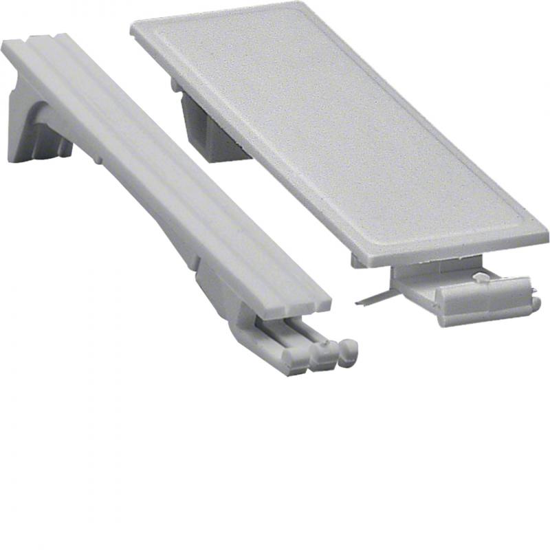Hager Abdeckclip (Satz),10x18mm/2x9mm,RAL9010
