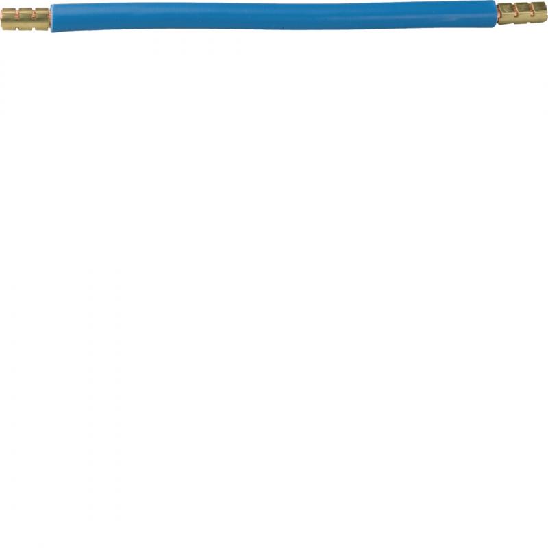 Hager Kabelbrücke NYAF 10 mm² 125mm blau Stift