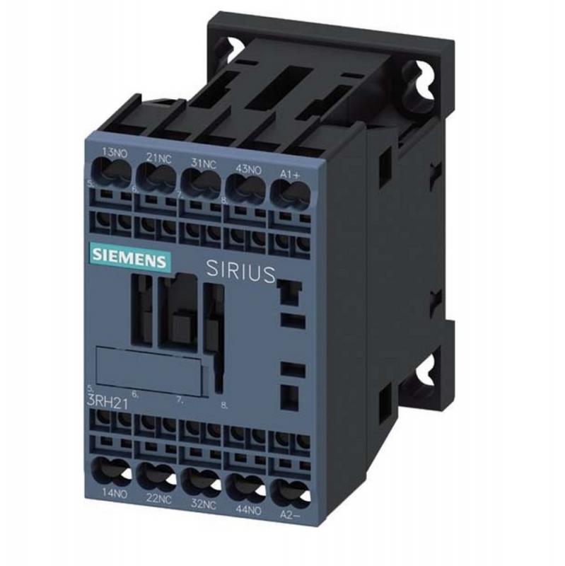 Siemens SIRIUS Koppelhilfsschütz 3RH2122-2KB40 DC 24 V 2S+2Ö Federzuganschluss