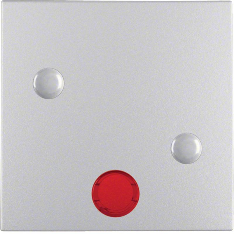 Berker 15721404 Wippe anschr m 5 Linsen S.1/B.x alu matt