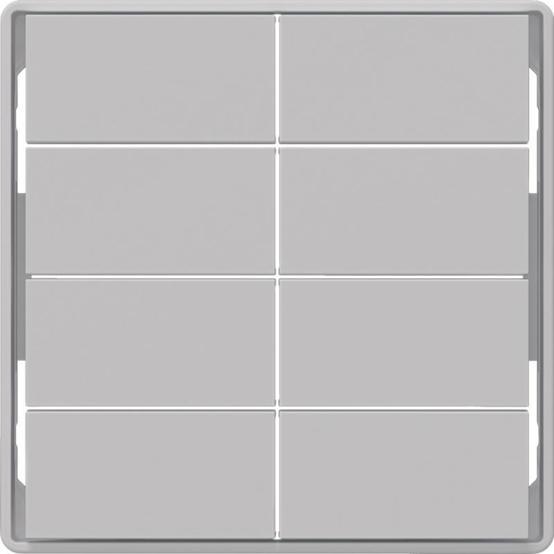 Berker 81184024 Tasten f.Tast.modul,8f,Q.x,alu