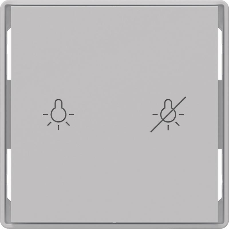 Berker 81181224 Tasten f.Tast.modul,1f,Q.x,alu,bel