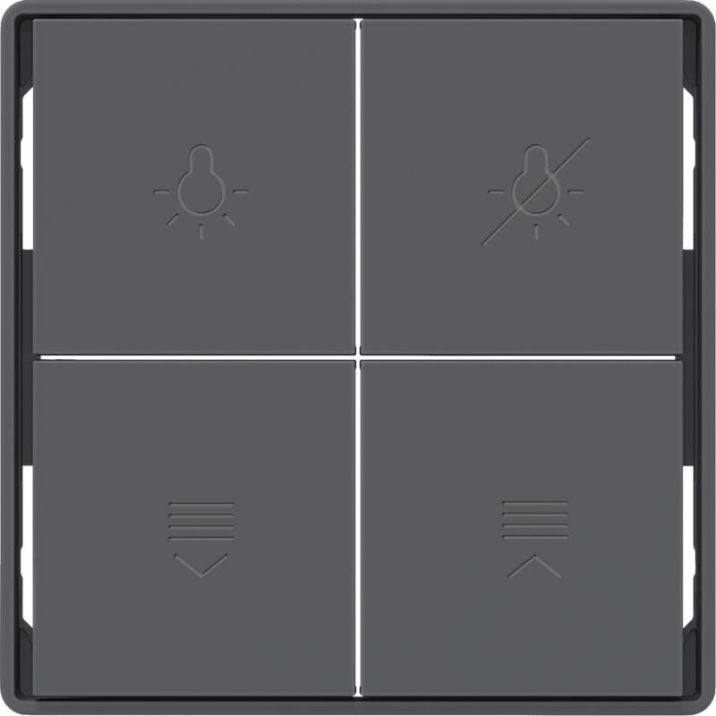 Berker 81182226 Tasten f.Tast.modul,4f,Q.x,ant,bel