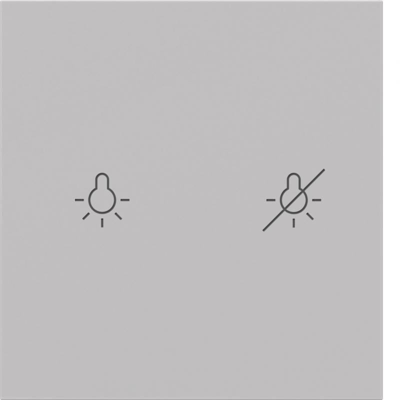 Berker 81181284 Tasten f.Tast.modul,1f,S.x/B.x,alu,bel