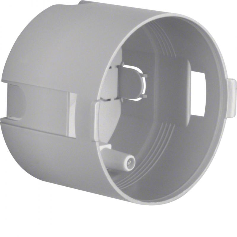 Berker 91820 Berührungsschutzdose Ø 45 mm, Integro Modul-Einsätze, grau
