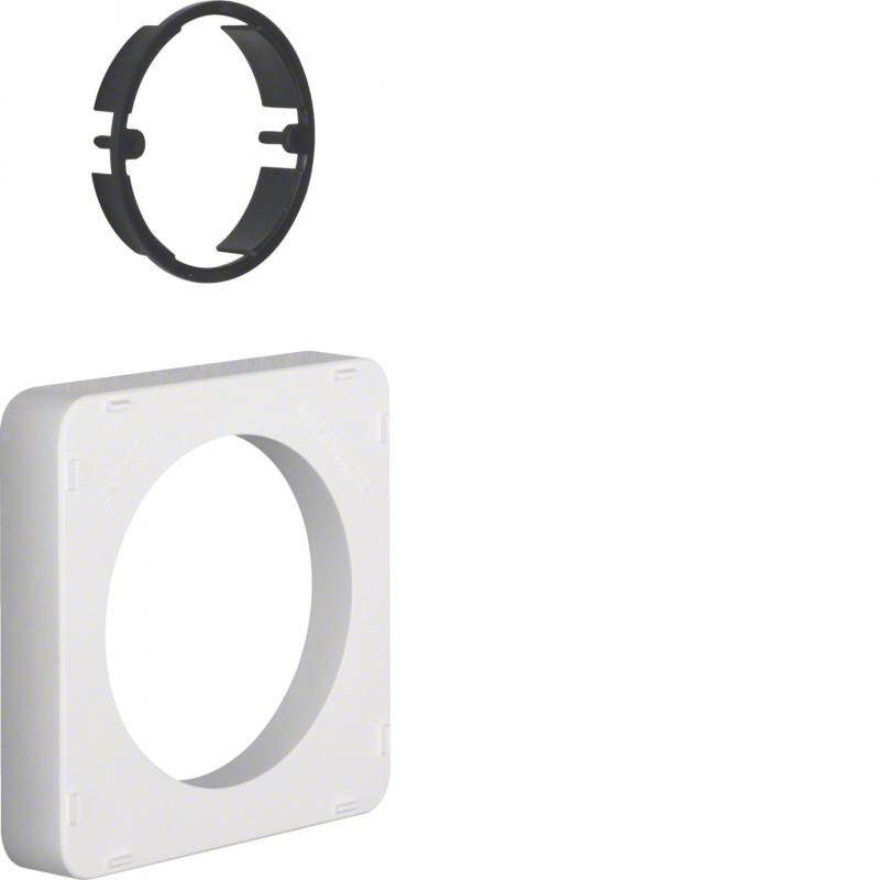 Berker 9103209 Aufputz-Rahmen mit Klemmring 42V polarw