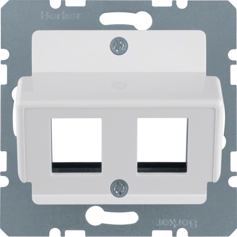 Berker 146309 Z-Platte M.Jacks AMP pw hgl