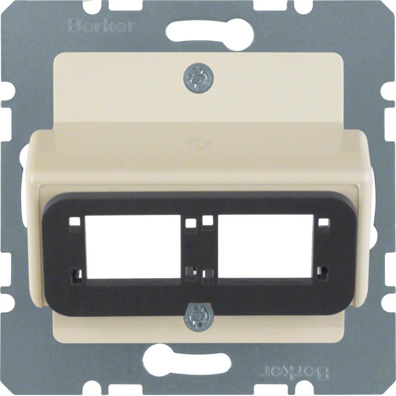 Berker 146102 Z-Platte für Ibm ACS ZD weiß