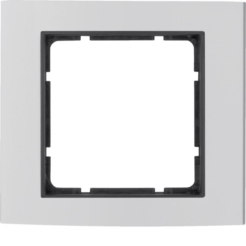 Berker 10113004 Rahmen 1fach B.3 Alu/anthrazit