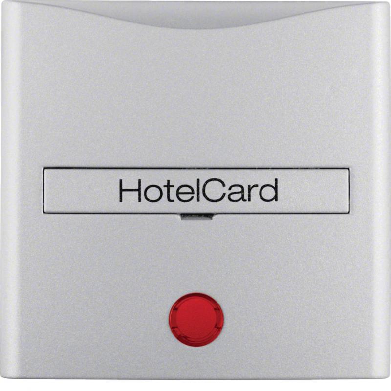 Berker 16401404 Hotelcard-Schata m AD u rot Lins B7 al