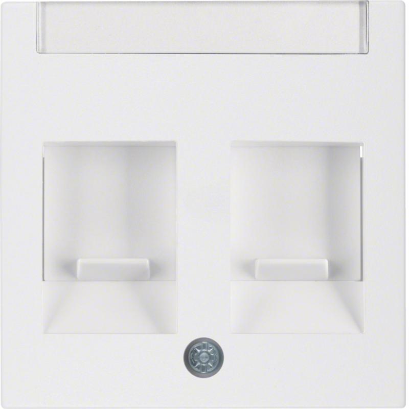Berker 11811909 Zentralstück m Staubs u BF S.1/B.3/7 pw