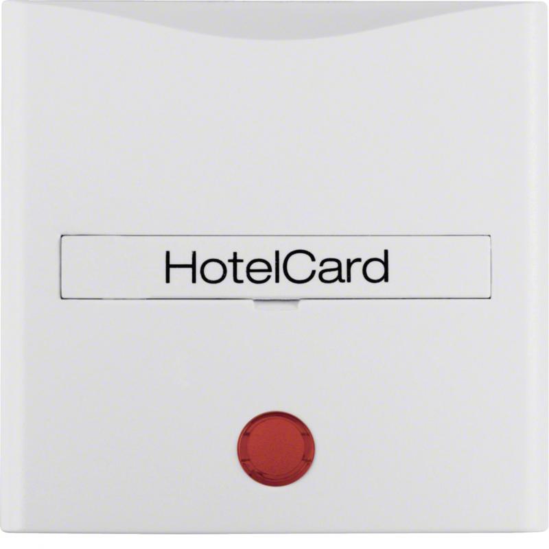 Berker 16401909 Hotelcard-Sch m AD u rot Lins S1/B3/7 pw