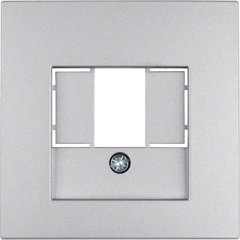 Berker 10331404 Zentralstück m TAE S.1/B.3/B.7 alu matt