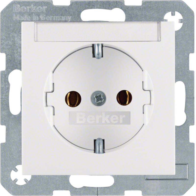 Berker 47501909 Steckdose SCHUKO m BF S.1/B.3/B.7 pw