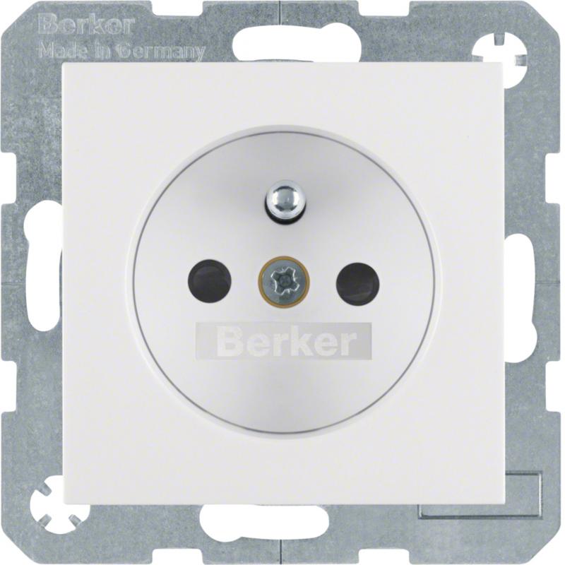 Berker 6765761909 Steckdose m SK-Stift e BS S.1/B.3/B.7 pw