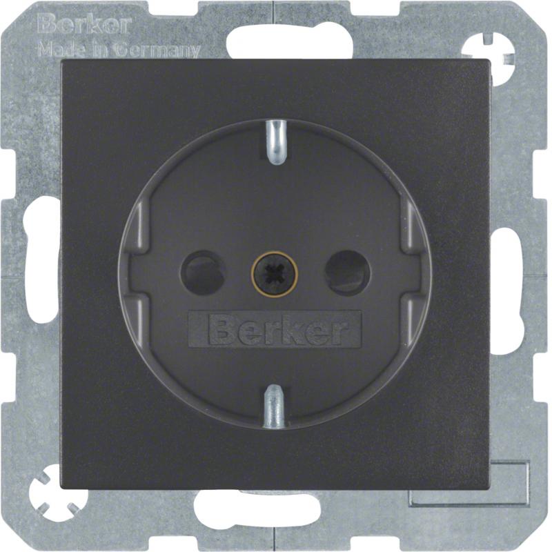 Berker 41231606 Steckdose SCHUKO erh BS S.1/B.x anthr
