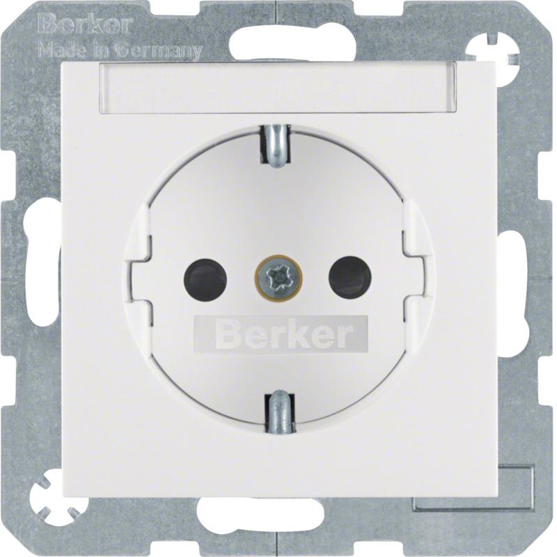 Berker 41491909 Steckdose SCHUKO BSF erh BS S.1/B.3/7 pw