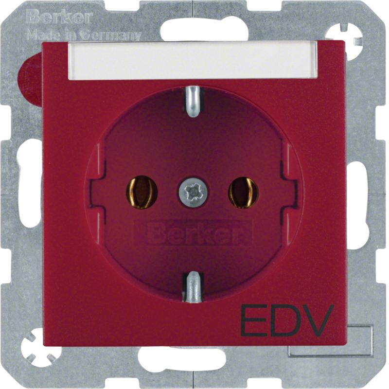 Berker 47501915 Steckdose SCHUKO m BF u Druck S1/B3/7 ro