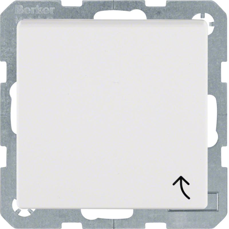 Berker 47511909 SCHUKO Unterputz Steckdose 1-fach mit Klappdeckel S.1/B.3/B.7 po