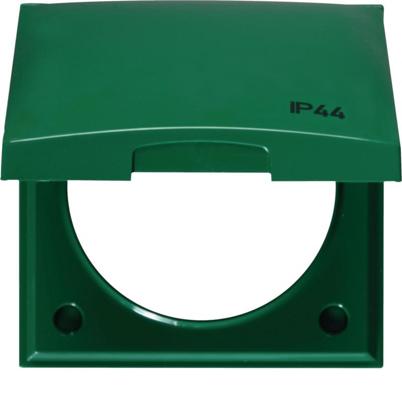 Berker 918282590 Rahmen m KD u Aufdruck IP44 ITG Flow grü
