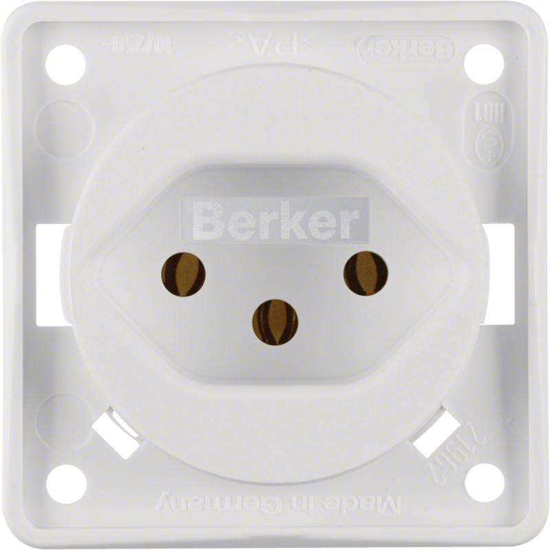 Berker 962492502 Steckdose mit SK CH Typ 13 ITG pw