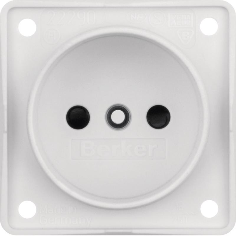 Berker 961942502 Steckdose ohne SK-Stift ITG eh BS pw