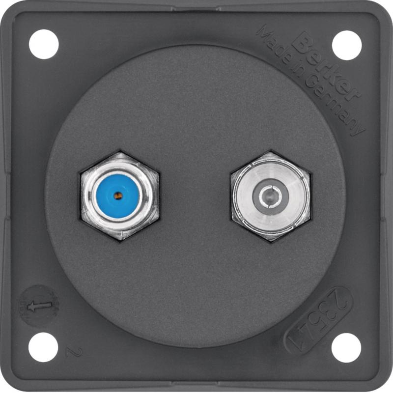 Berker 945602505 Antennen Verbinderdose Radio/SAT ITG ant