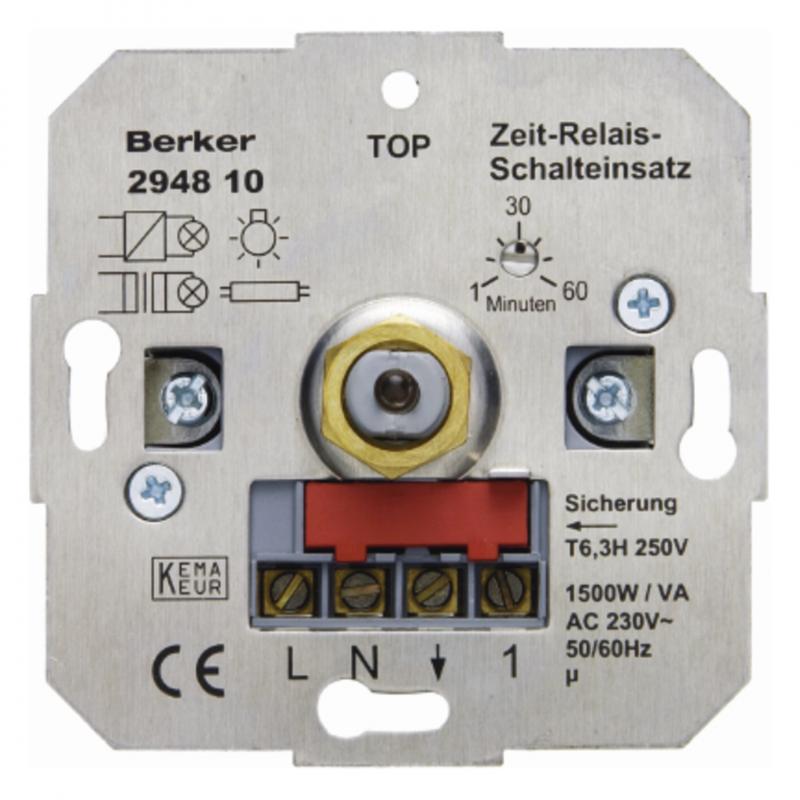 Berker 294810 Zeit-Relais-Schalteinsatz Hauselektronik
