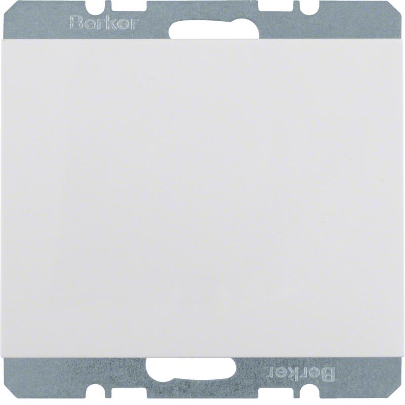 Berker 10457009 Blindverschluss mit ZS K.1 polarweiß glä