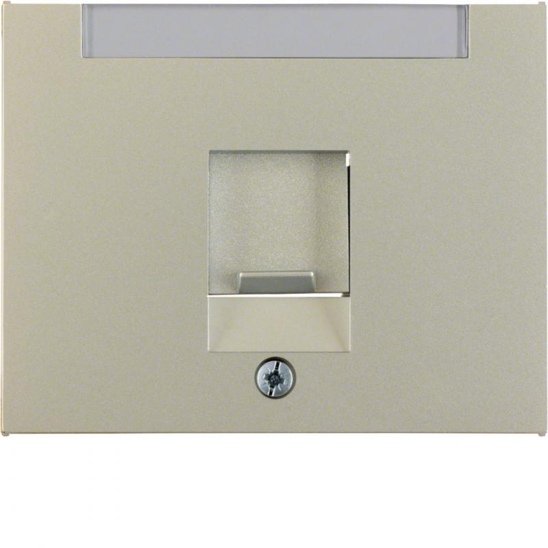 Berker 11707004 Zentralstück m Staubs u BF K.5 Edelstahl