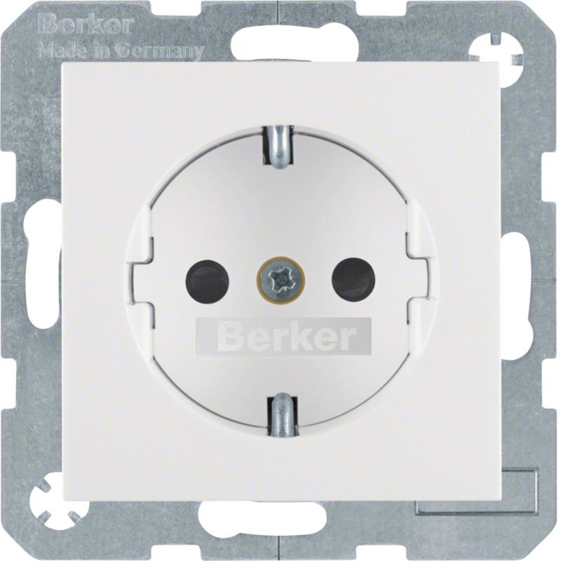 Berker 41238989 Steckdose SCHUKO erh BS S.1/B.x pw
