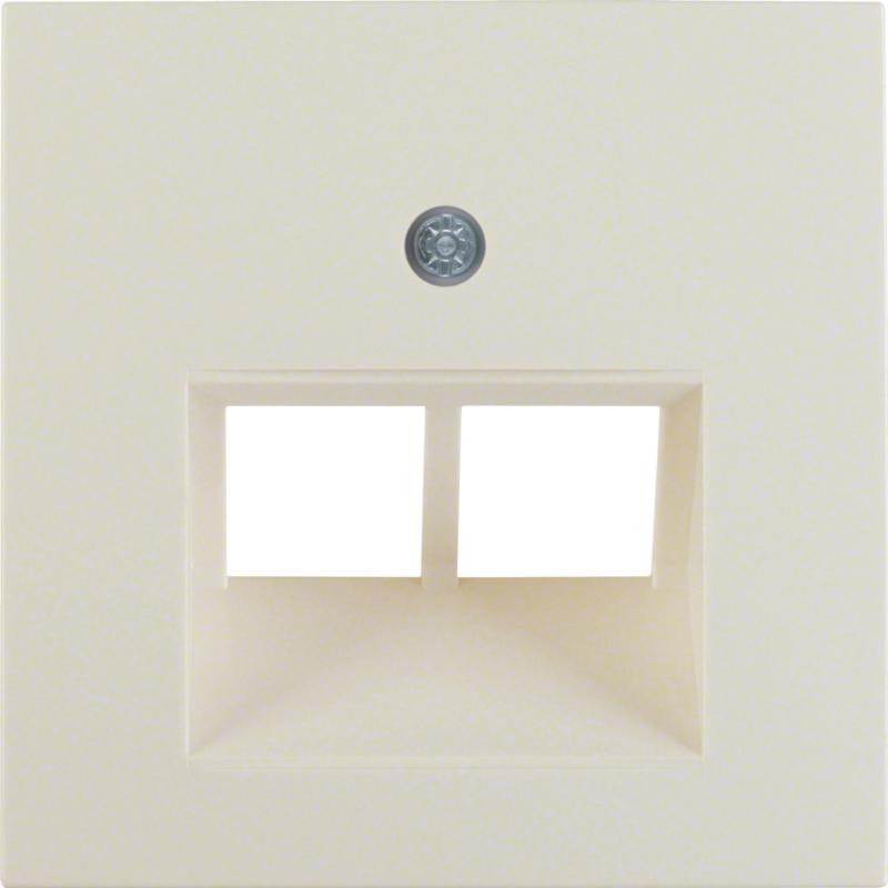 Berker 14098982 Zentralstück f UAE Std. 2f S.1 weiß glän