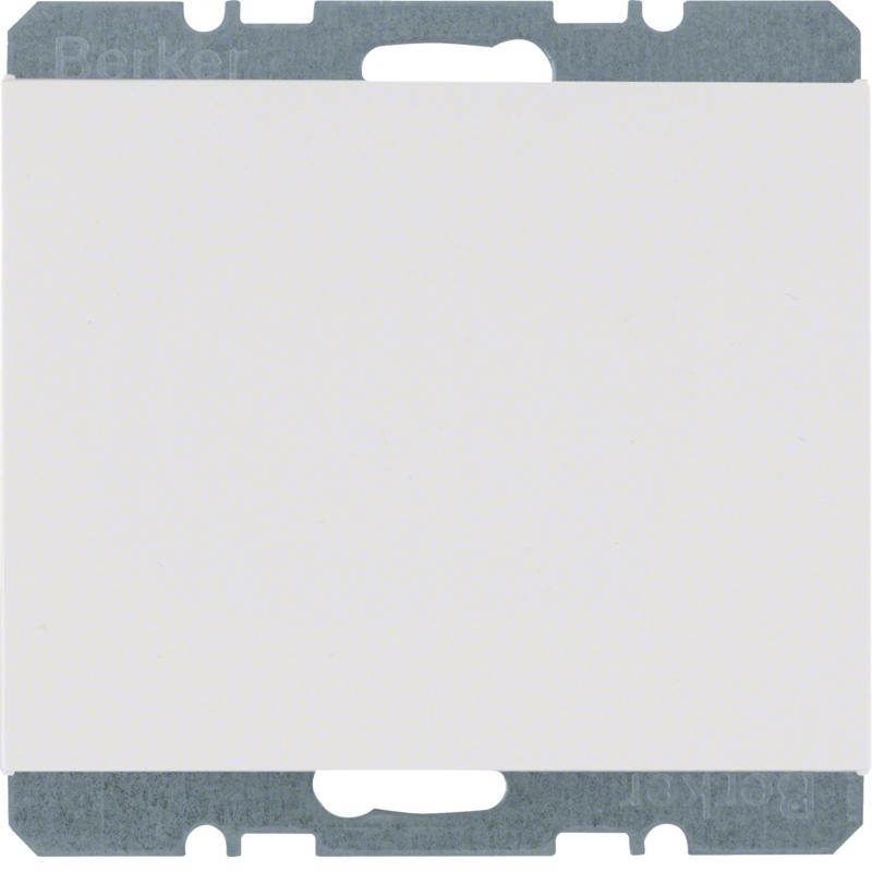 Berker 6710457009 Blindverschluss m Z.stück K.1 pw glänz