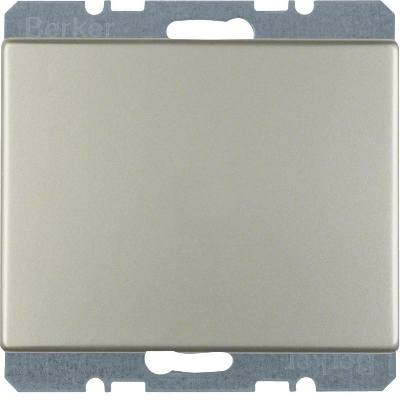Berker 10457004 Blindverschluss mit ZS K.5 Edelstahl ros