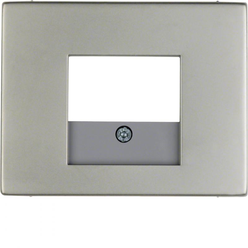 Berker 10357004 Zentralstück mit TAE Std K5 E-Stahl