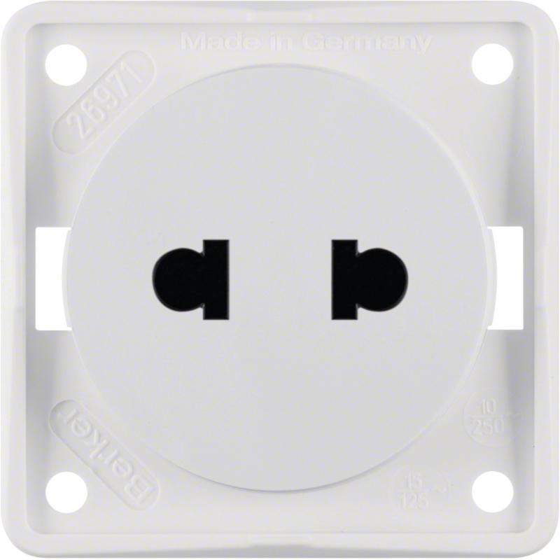 Berker 962572502 Steckdose ohne SK Euro-US Stand ITG pw