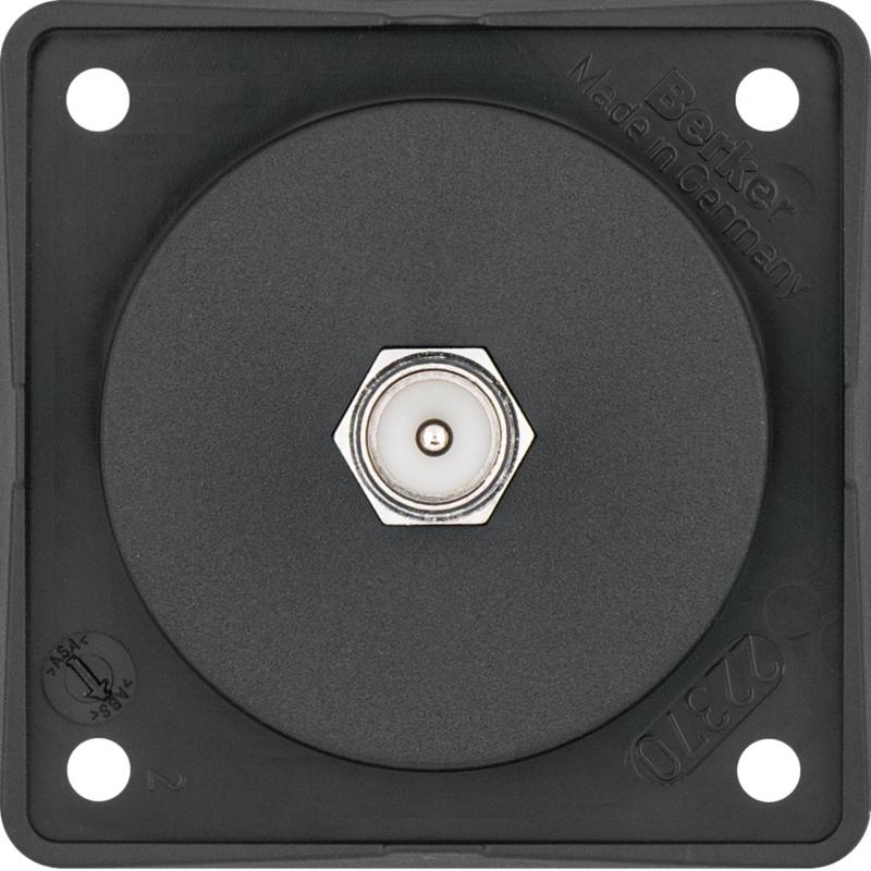 Berker 945812505 Antennen Verbinderdose TV ITG anthrazit