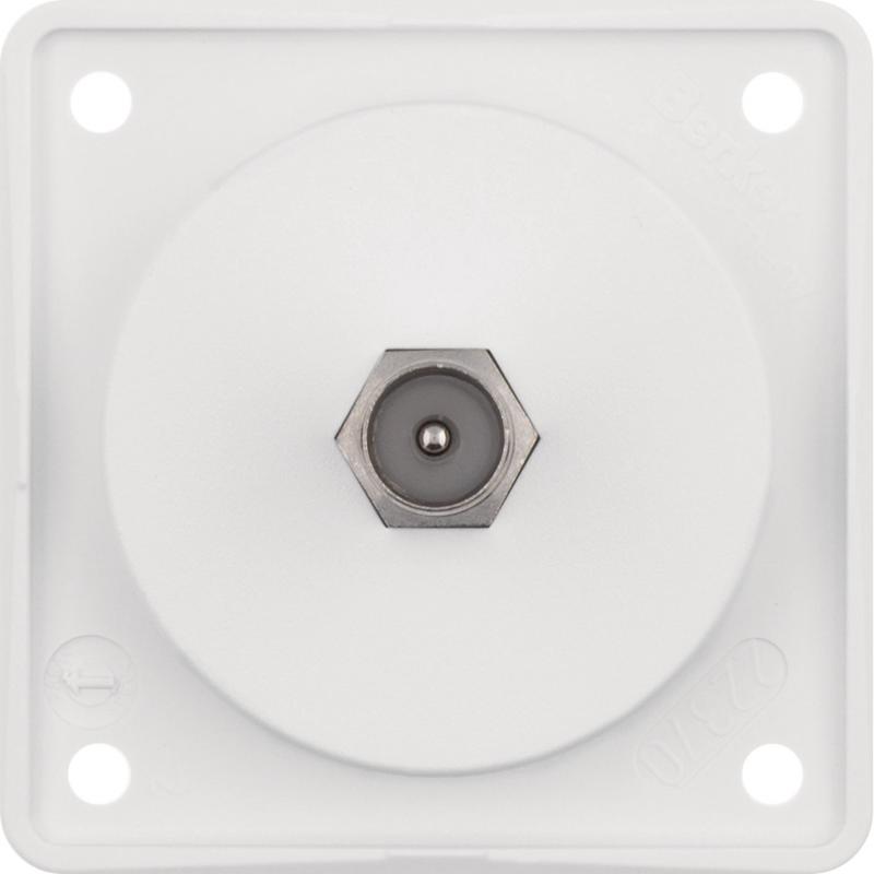 Berker 945812502 Antennen Verbinderdose TV ITG polarweiß