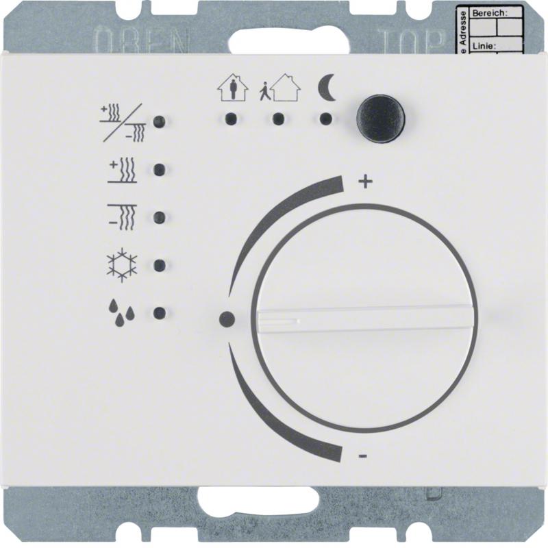 Berker 75441179 Raumtemperaturregler m Ta-Sst IB K.1 pw