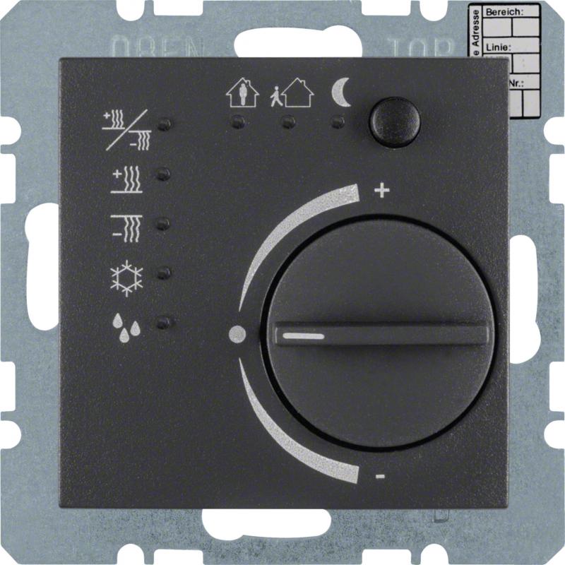 Berker 75441185 Raumtemperaturregler m Ta-Sst IB B.1 ant